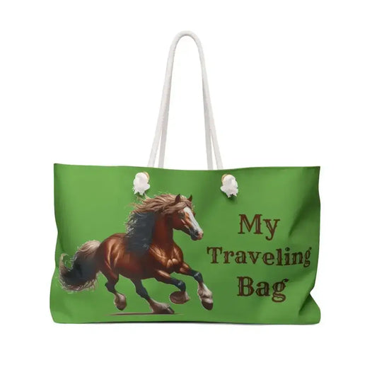 Horse Lover Tote, Equestrian Lover Weekender Bag - The Best New Thing