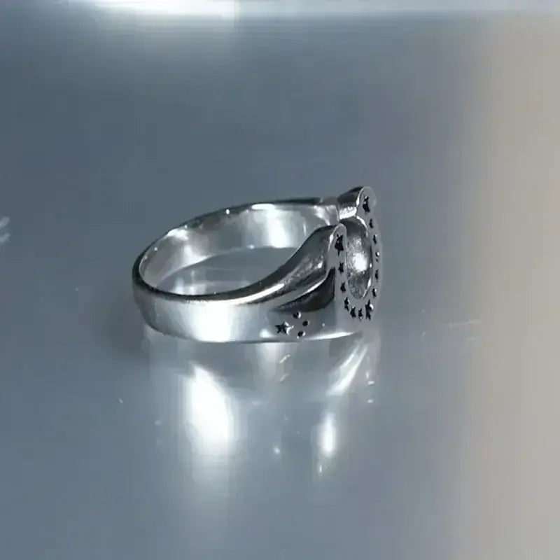 Horseshoe U-shaped Ring, Stainless Steel Horse Lover Jewelry Gifts - The Best New Thing