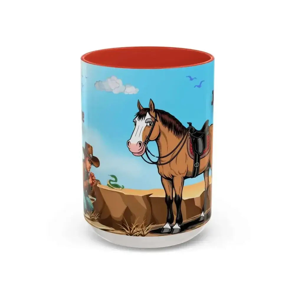 Humorous Cowboys Coffee Mug, Personalize Mugs, Western Cowboy Mug - The Best New Thing