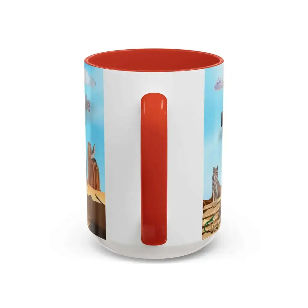 Humorous Cowboys Coffee Mug - Personalize IT - Pleading Cowboy and Sassy Horse Western Mug 15oz - Mug