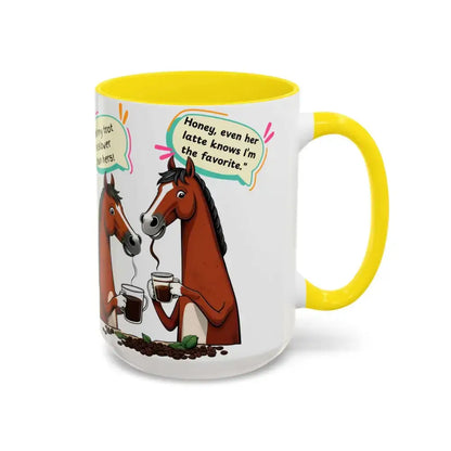 Humorous Horse Coffee Mug - Funny Gifts for Horse Lovers 15oz - Mugs