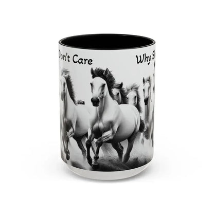 Inspirational Horse Coffee Mug - Humorous Mug, Horse Lover Enthusiast - The Best New Thing