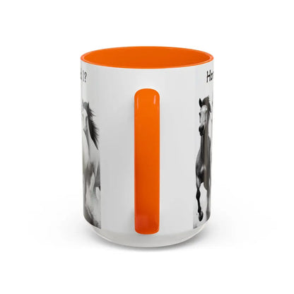Inspirational Horse Coffee Mug - Humorous Mug Horse Lover Enthusiast Unique Gift Ideas 15oz - Mug
