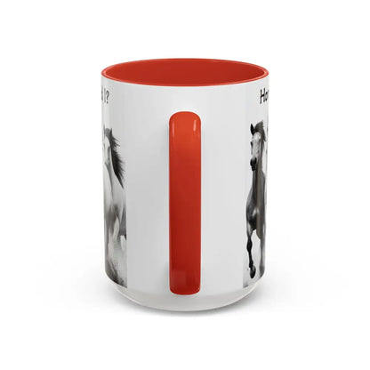 Inspirational Horse Coffee Mug - Humorous Mug Horse Lover Enthusiast Unique Gift Ideas 15oz - Mug