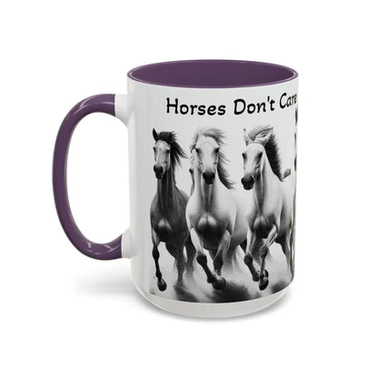 Inspirational Horse Coffee Mug - Humorous Mug Horse Lover Enthusiast Unique Gift Ideas 15oz - Mug