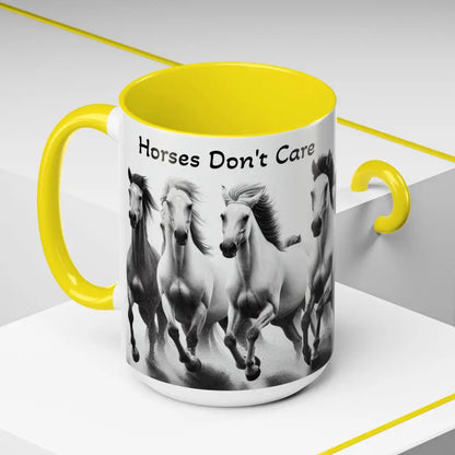 Inspirational Horse Coffee Mug - Humorous Mug Horse Lover Enthusiast Unique Gift Ideas 15oz - Mug
