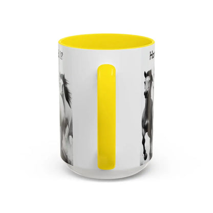 Inspirational Horse Coffee Mug - Humorous Mug Horse Lover Enthusiast Unique Gift Ideas 15oz - Mug