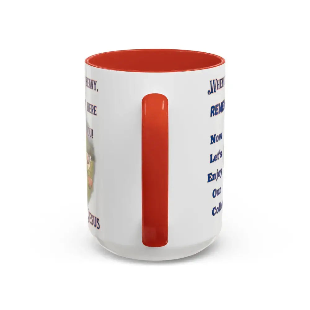 Inspirational Jesus Coffee Mug Uplifting Spiritual Motivational Gifts 15oz - Mugs