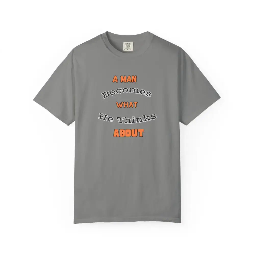 Inspirational Men’s T-Shirt Western Apparel for Men - Granite / S - T-Shirt