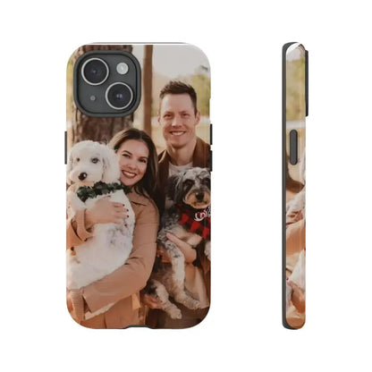 iPhone Personalize Cell Phone Case Tough Cases Custom Iphone Mobile Cases - iPhone 15 / Glossy - Phone Case