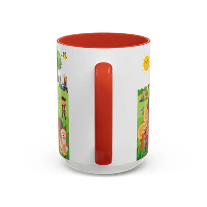 Life is Better on the FARM Mug Cartoon Cup for Kids Love Farming Cup of Joy 15oz - Mug