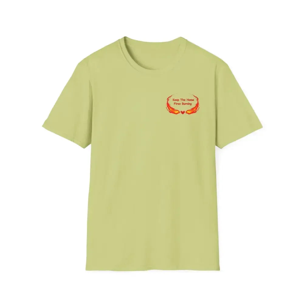 Love T-Shirt, Keep the Home Fires Burning, Valentine and Romance Gift - The Best New Thing