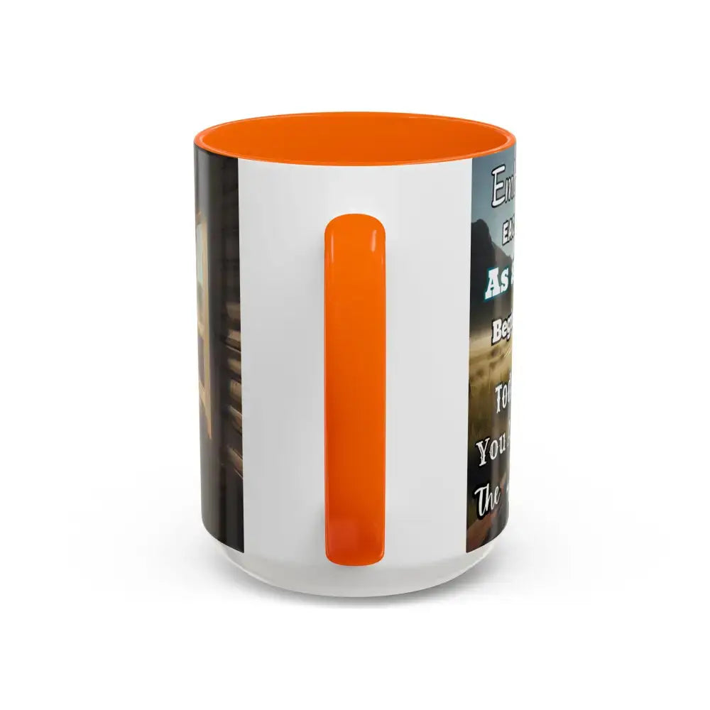 Morning Motivational Accent Coffee Mug - Perfect Pick Me Up Gift - Mugs