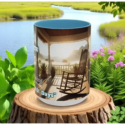 Morning Motivation Accent Coffee Mug - Perfect Pick Me Up Gift - The Best New Thing