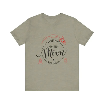 Mother's Day T-Shirt, Love You to the Moon and Back, Unisex T-Shirt - The Best New Thing