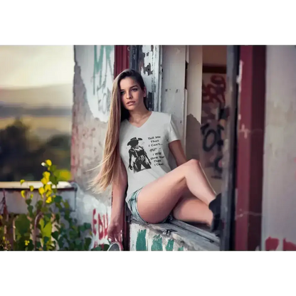 Tough Cowgirl Tee, Cowgirl Shirt, Cotton Light Weight Farm Attire - The Best New Thing