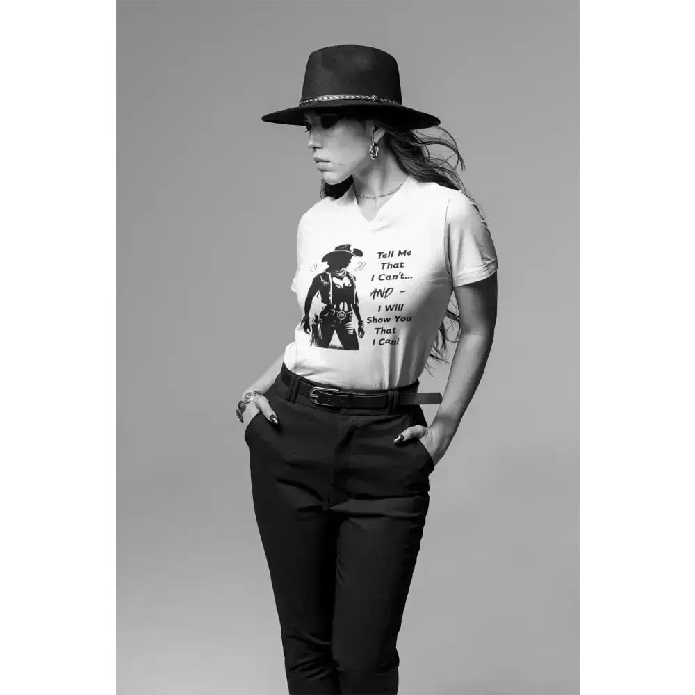 Tough Cowgirl Tee, Cowgirl Shirt, Cotton Light Weight Farm Attire - The Best New Thing