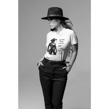 Tough Cowgirl Tee, Cowgirl Shirt, Cotton Light Weight Farm Attire - The Best New Thing