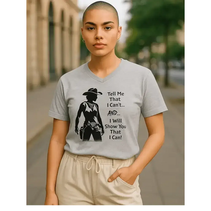 Tough Cowgirl Tee, Cowgirl Shirt, Cotton Light Weight Farm Attire - The Best New Thing