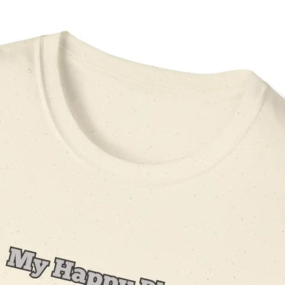 My Happy Place T-Shirt Horse Lover Shirt Western Tee Outdoor Apparel - T-Shirt