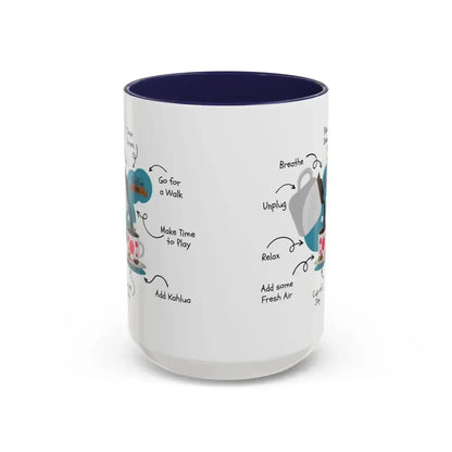 Office Gift Coffee Mug, Relax, Breathe, and Unplug with a Cup of Joy - The Best New Thing