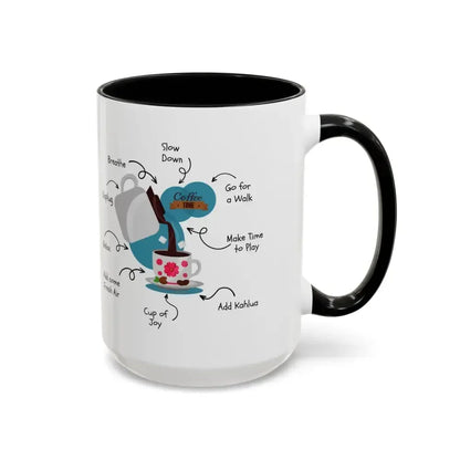 Office Gift Coffee Mug, Relax, Breathe, and Unplug with a Cup of Joy - The Best New Thing