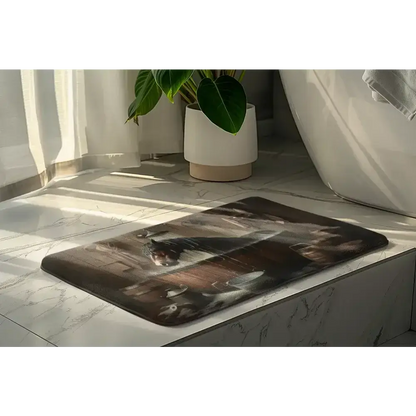 Oversize Horse Lovers Bathmat, Country Gift Ideas, Horse Bath Decor - The Best New Thing