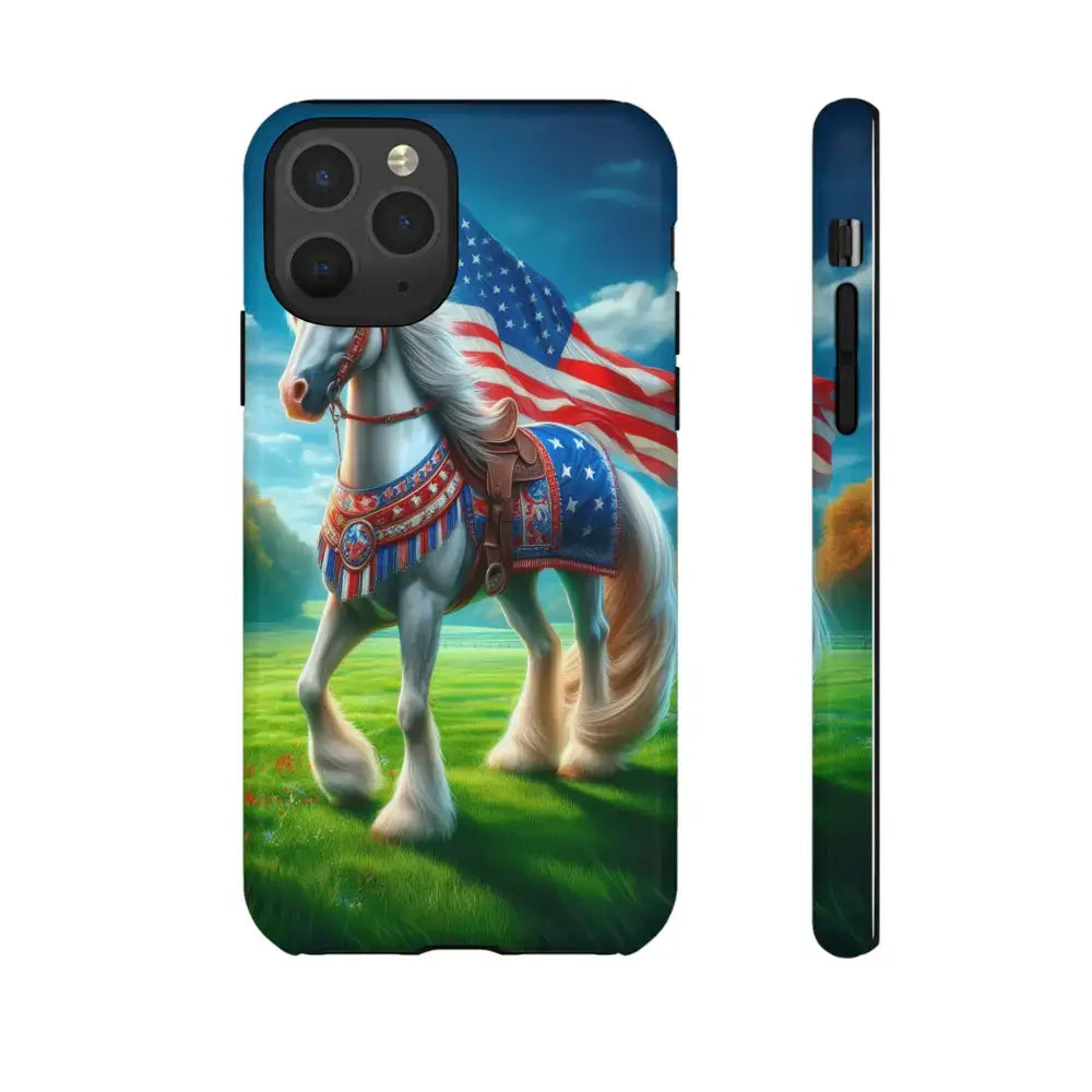 Patriotic iPhone Cell Phone Case Smart Phone Covers iPhone Tough Cases - iPhone 11 Pro / Glossy - Phone Case