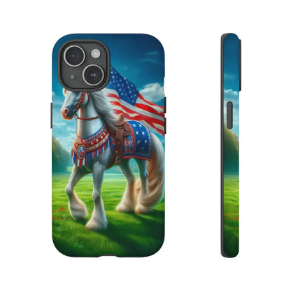 Patriotic iPhone Cell Phone Case Smart Phone Covers iPhone Tough Cases - iPhone 15 / Matte - Phone Case