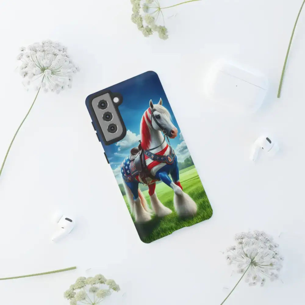 Patriotic Samsung Cell Phone Case - Tough Samsung Cover Gifts - Phone Case