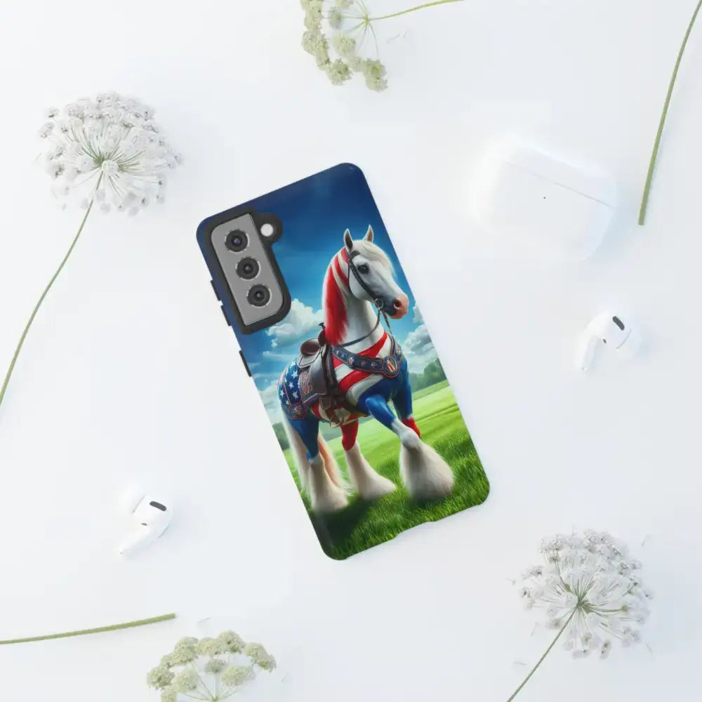 Patriotic Samsung Cell Phone Case - Tough Samsung Cover Gifts - Phone Case