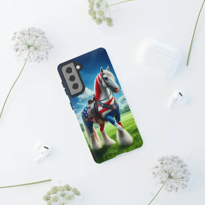 Patriotic Samsung Cell Phone Case - Tough Samsung Cover Gifts - Phone Case