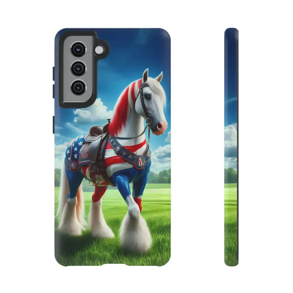 Patriotic Samsung Cell Phone Case - Tough Samsung Cover Gifts - Samsung Galaxy S21 / Matte - Phone Case