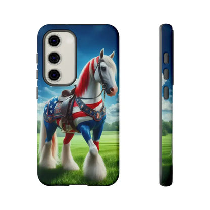 Patriotic Samsung Cell Phone Case - Tough Samsung Cover Gifts - Samsung Galaxy S23 / Glossy - Phone Case