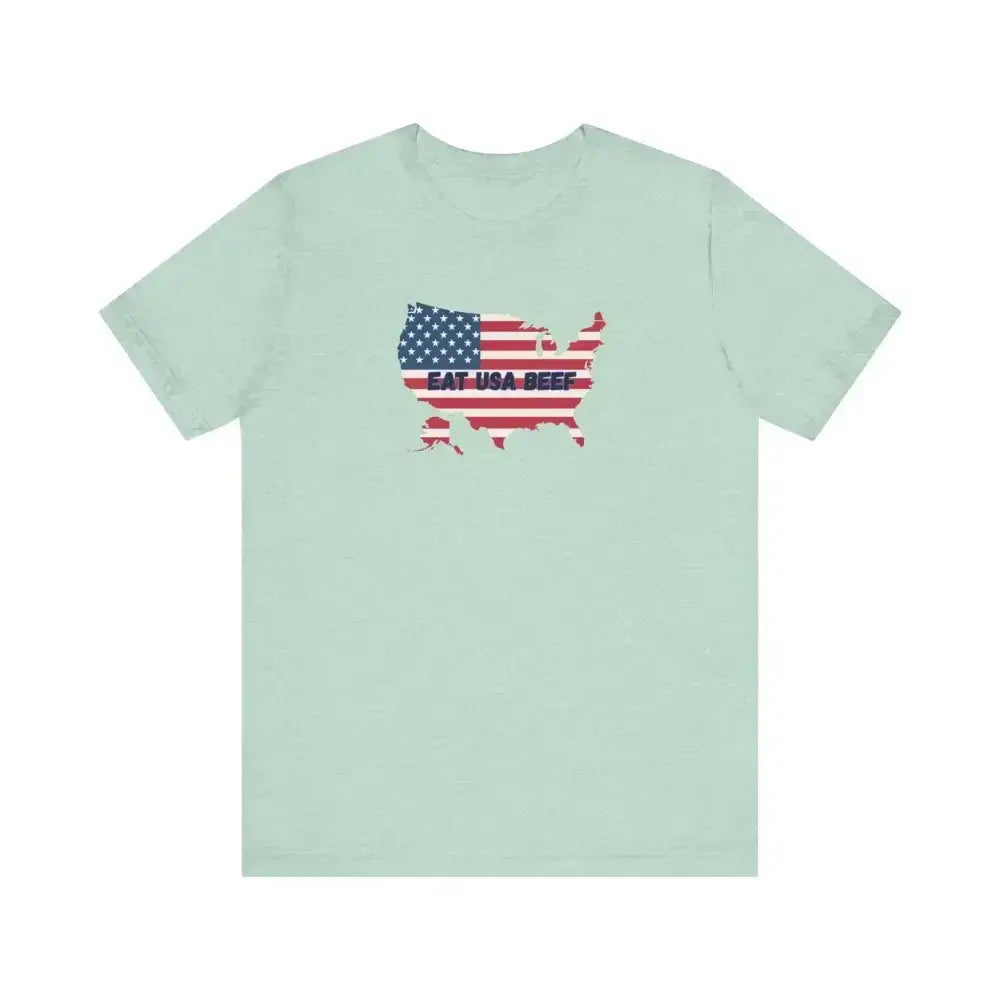 Patriotic Beef T-Shirt, Beef Pride Tee, Meat Lovers Patriotic Apparel - The Best New Thing