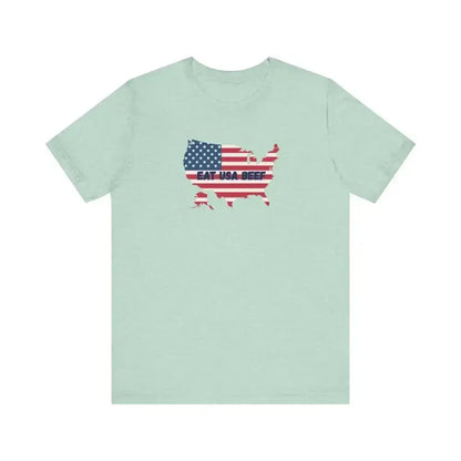 Patriotic Beef T-Shirt, Beef Pride Tee, Meat Lovers Patriotic Apparel - The Best New Thing