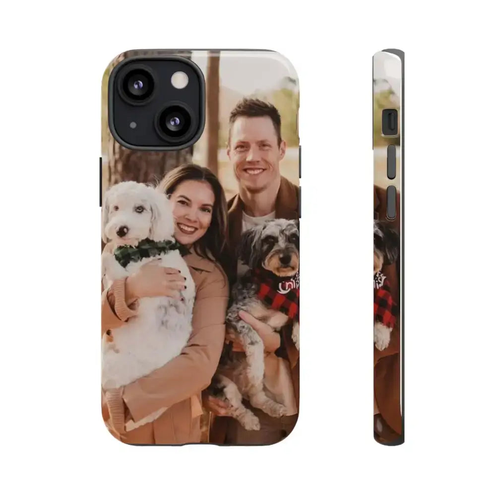 iPhone Personalize Cell Phone Case Tough Cases Custom Iphone Mobile Cases - iPhone 13 Mini / Glossy - Phone Case