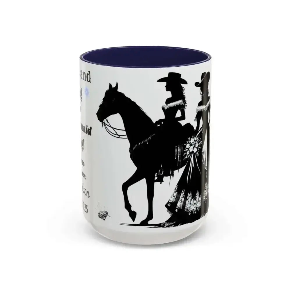 Personalized Bridesmaid Coffee Mug, Country Wedding Party Gifts - The Best New Thing