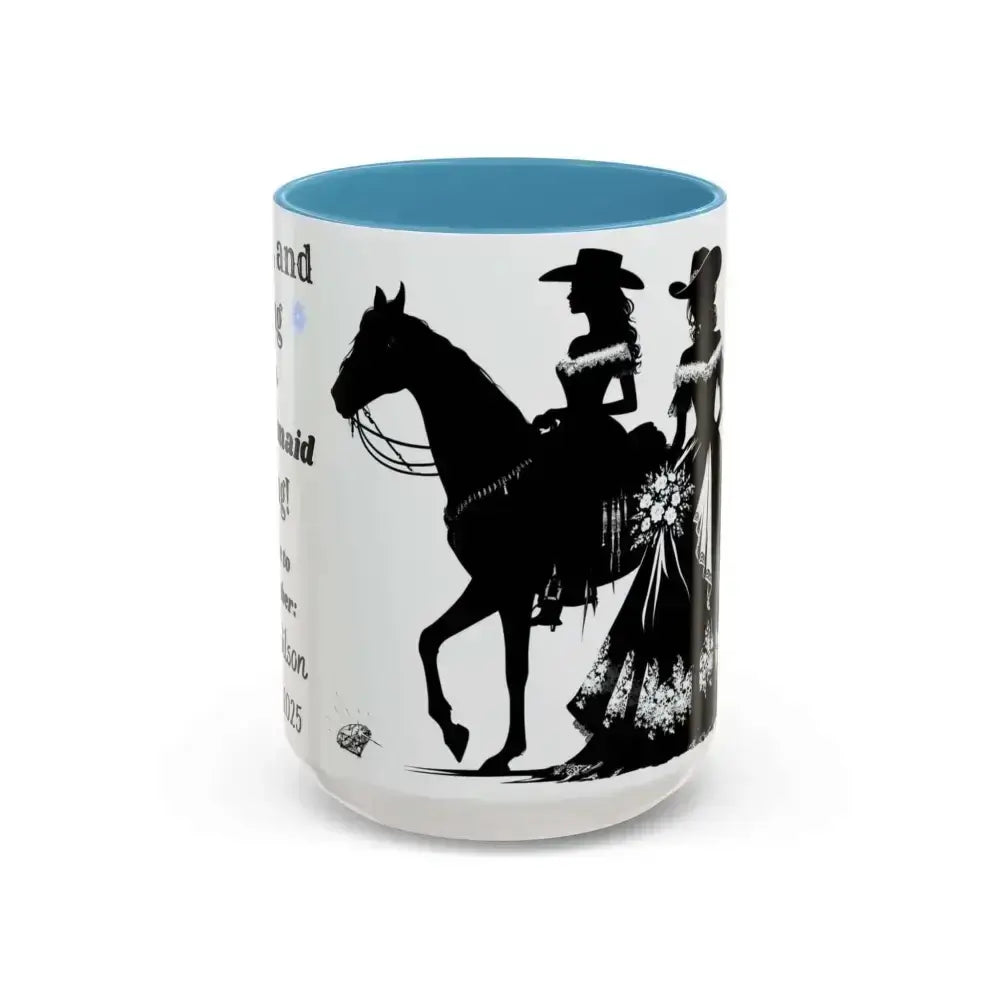 Personalized Bridesmaid Coffee Mug, Country Wedding Party Gifts - The Best New Thing