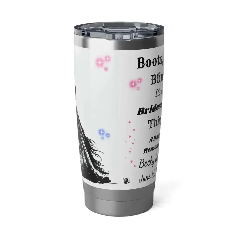 Western Bridesmaid Gift, Personalized Insulated Tumber, Bachelorette - The Best New Thing