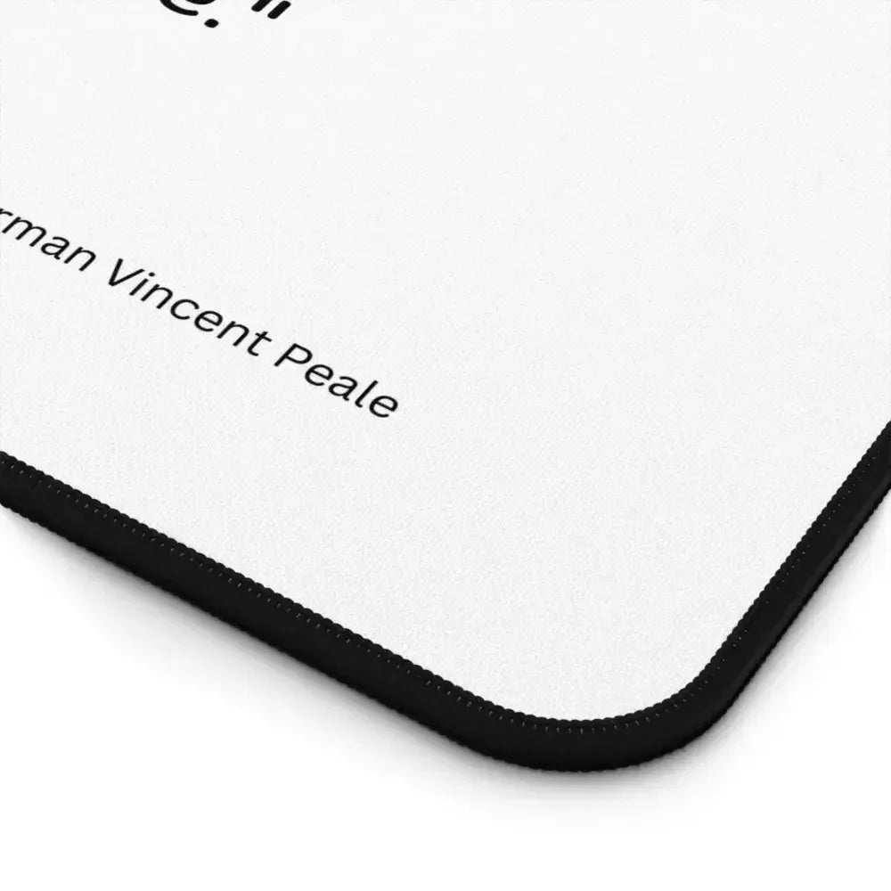 Positive Office Desk Mat, Stand-Up to your Obstacles, - The Best New Thing