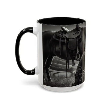 Praying Cowboy Inspirational Coffee Mug Rustic Kitchen Decor Western Theme Mug 15oz - Mug