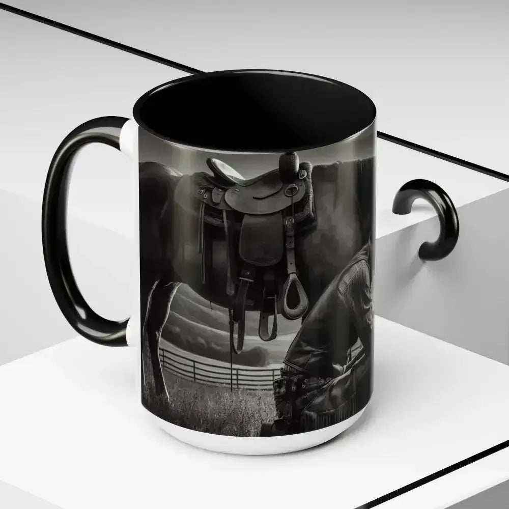 Praying Cowboy Inspirational Coffee Mug, Western Theme Mug - The Best New Thing