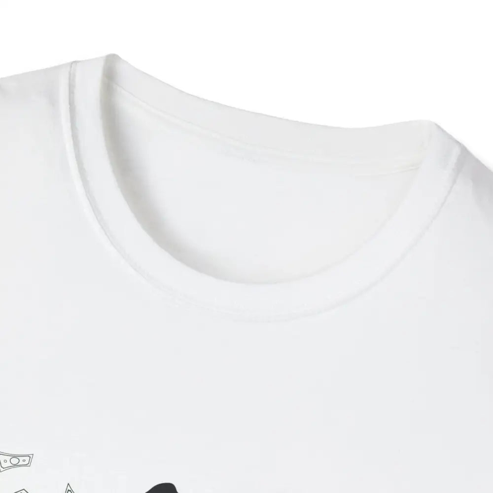 Reining Horse T-Shirt collar detail, perfect for horse trainers and Western-themed events.