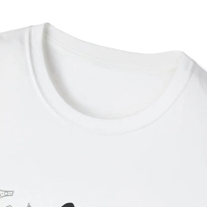 Reining Horse T-Shirt collar detail, perfect for horse trainers and Western-themed events.