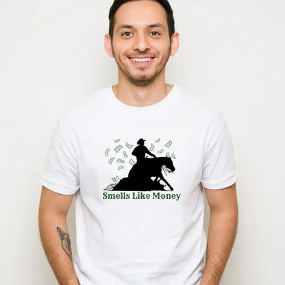 Reining Horse T-Shirt, Western Horse Apparel, Horse Trainer Tee - The Best New Thing