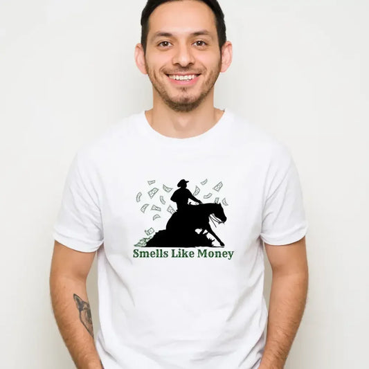 Reining Horse T-Shirt, Western Horse Apparel, Horse Trainer Tee - The Best New Thing