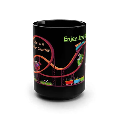 Roller Coaster Mug, Coffee Cup for Amusement Park Lovers - The Best New Thing