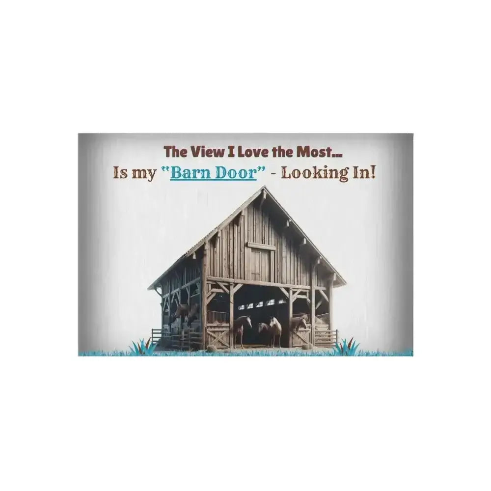 Rustic Outdoor Rug, Gifts for Horse Lovers, Western Rug Gift Ideas - The Best New Thing