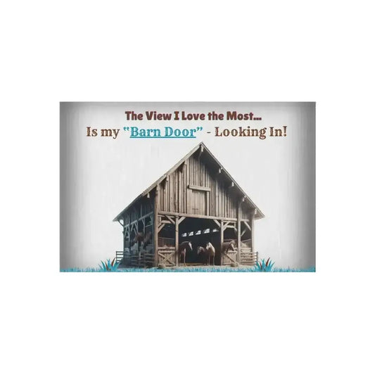 Rustic Outdoor Rug, Gifts for Horse Lovers, Western Rug Gift Ideas - The Best New Thing
